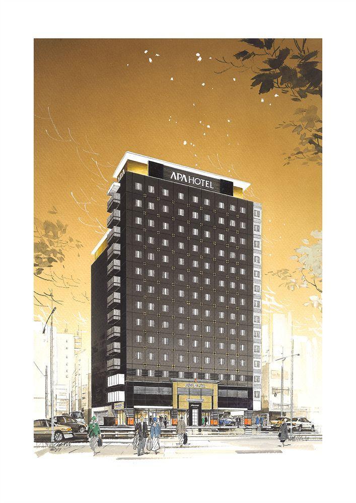 Apa Hotel Higashi Nihombashi Ekimae Токіо Екстер'єр фото